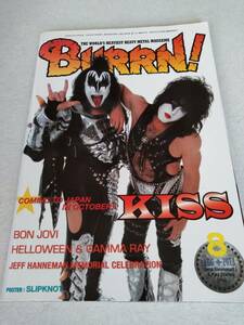 ＠BURRN! 2013年 08月号 [雑誌 バーン ポール・スタンレー ジーン・シモンズ KISS HM/HR]