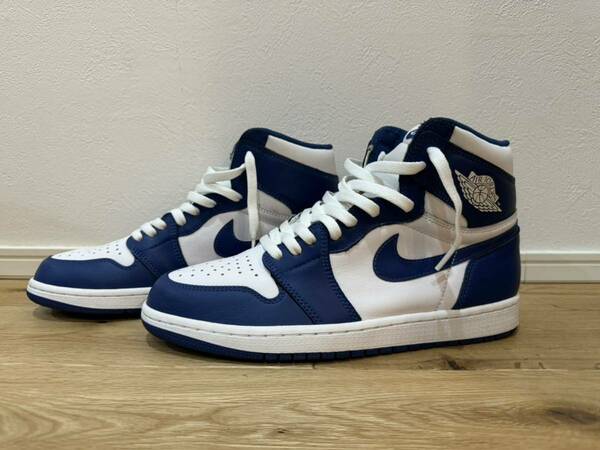 Nike Air Jordan 1 Retro High Storm Blueエアジョーダン1 レトロハイ ストームブルー　28