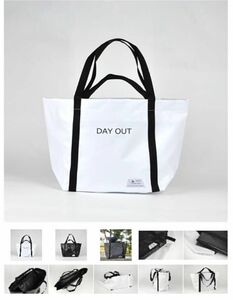 デイアウト DAY OUT DO-001 WH [DAY OUT ビーチ-Wハンドルトートバッグ ホワイト] 未使用新品