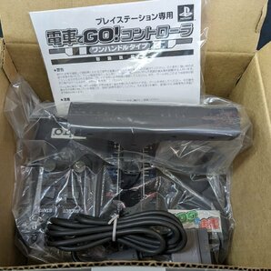 未使用保管品 電車でGO!コントローラ 2個セット SLPH-00051/ ワンハンドルタイプ TCPP-20001 PS プレイステーションの画像4