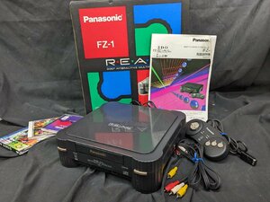 極美品！通電OK!R・E・A・L 3DO FZ-1 本体 ゲーム機本体 当時物 希少 現状 ソフト２本おまけ チキチキマシーン猛レース/テーマパーク