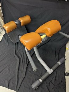 (II) Techno gym/テクノジム 4SC Lower Back Bench ローワーバックベンチ ハムストリング ワークアウト 【引取限定】