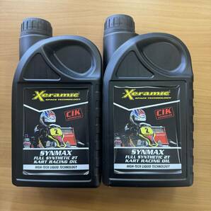 新品２本セット Xeramic SYNMAX オイル ROTAX MAX指定オイル SLO認定オイル 1000mlの画像1