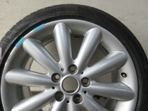 ③ ＢＭＷ　ＭＩＮＩ　純正アルミホイール・タイヤ　7J×17 205/45R17 6 855 108 1本_画像4