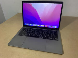 【88】Apple MacBook Pro 13-inch,2020 スペースグレイ Core i5 2.0GHz/16GB/SSD1TB/macOS Monterey