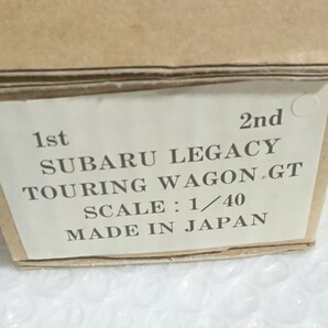 SUBARU LEGACY TOURING WAGON GT スバル レガシィ ツーリングワゴンGT 白 1/40スケール日本製 の画像5