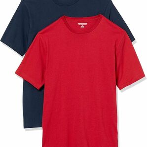 ★即購入OK★ Amazon Essentials 2枚組 Tシャツ クルーネック スリムフィット 半袖 メンズ Sサイズ