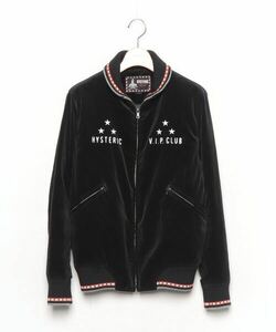 「HYSTERIC GLAMOUR」 ジップアップブルゾン SMALL ブラック MEN