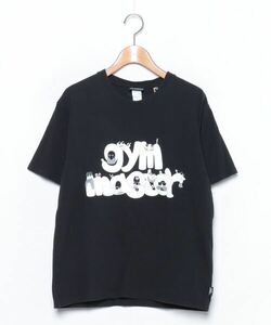 「gym master」 半袖Tシャツ MEDIUM ブラック MEN