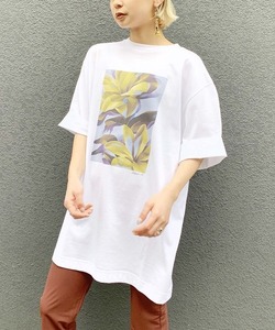 「G.V.G.V.」 Tシャツワンピース 0/S ホワイト WOMEN