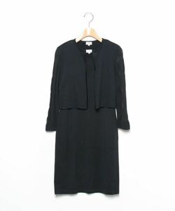 「FOXEY BOUTIQUE」 ニットワンピース 38 ブラック WOMEN