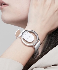 「KLON」 アナログ腕時計 FREE ホワイト WOMEN