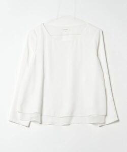 「PLST」 長袖ブラウス M ホワイト WOMEN