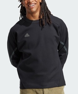 「adidas」 長袖Tシャツ X-LARGE ブラック MEN