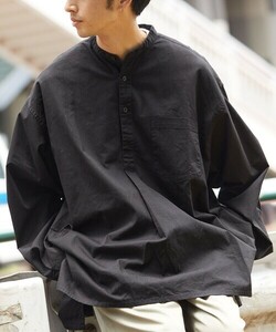 「HINSON」 長袖シャツ SMALL ブラック MEN