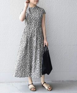 「SHIPS any」 シャツワンピース ONE SIZE ブラック WOMEN