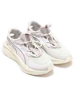 「PUMA」 ローカットスニーカー 23.5cm グレー WOMEN