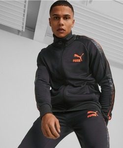 「PUMA」 ジャージブルゾン MEDIUM ブラック系その他 MEN