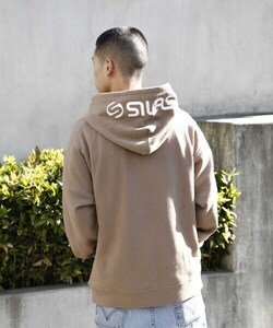 「SILAS」 プルオーバーパーカー LARGE ベージュ MEN