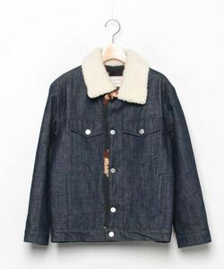 「Maison Kitsune」 デニムジャケット S ネイビー WOMEN