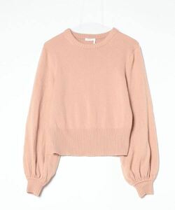 「Chloe」 長袖ニット M ピンク WOMEN