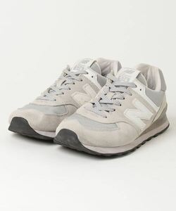 「New Balance」 ローカットスニーカー 26.5cm グレー MEN