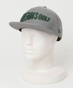 「BEAMS GOLF」 キャップ「NEW ERAコラボ」 ONE SIZE グレー MEN