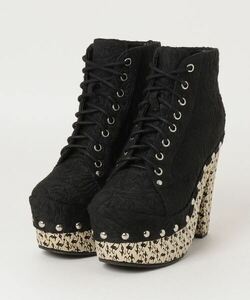 「Jeffrey Campbell」 ショートブーツ 38 ブラック WOMEN