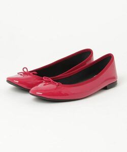 「Repetto」 リボンフラットパンプス 40 レッド WOMEN_画像1