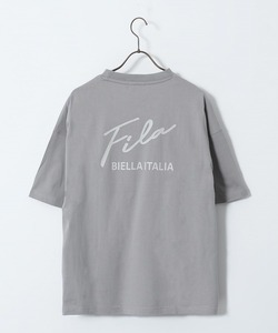 「FILA」 半袖Tシャツ LL グレー系その他 MEN