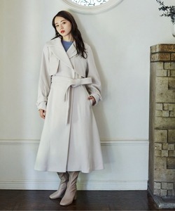 レディース 「JILL by JILL STUART」 トレンチコート XS.P ホワイト系その他_画像1