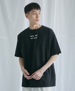 メンズ 「PUBLIC TOKYO」 半袖Tシャツ 1 ブラック