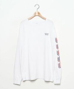 メンズ 「Saturdays NYC」 長袖Tシャツ X-LARGE ホワイト_画像1