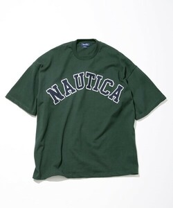 メンズ 「NAUTICA」 半袖Tシャツ X-LARGE グリーン
