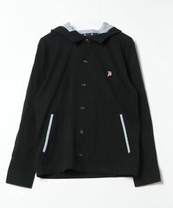 メンズ 「The DUFFER of ST.GEORGE」 ワンポイントジップアップパーカー X-LARGE ブラック