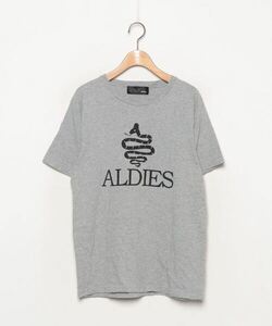 メンズ 「ALDIES」 半袖Tシャツ MEDIUM グレー