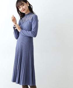 レディース 「JILL by JILL STUART」 ニットワンピース FREE ブルー