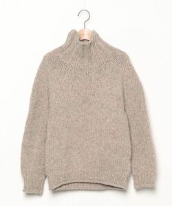 レディース 「BEAMS BOY」 タートルネックニット ONE SIZE ブラウン_画像1