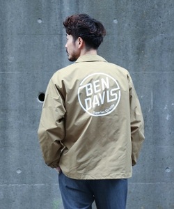 メンズ 「BEN DAVIS」 コーチジャケット MEDIUM ブラウン系その他