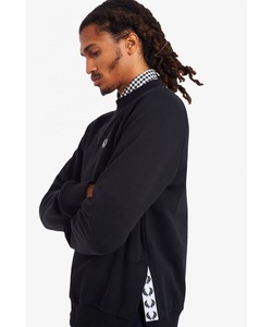 メンズ 「FRED PERRY」 スウェットカットソー M ブラック