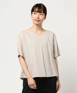 レディース 「Plantation」 半袖ブラウス M size ベージュ