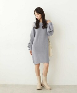 レディース 「JILL by JILL STUART」 ニットワンピース FREE ブルー