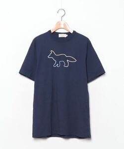 メンズ 「Maison Kitsune」 半袖Tシャツ M ネイビー