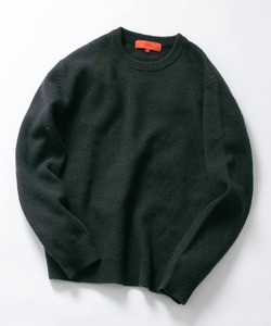 メンズ 「URBAN RESEARCH ROSSO MEN」 長袖ニット LARGE ブラック_画像1