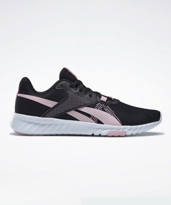 レディース 「Reebok」 ローカットスニーカー 26.0cm ブラック×ピンク_画像1