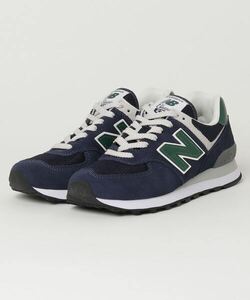 メンズ 「New Balance」 ローカットスニーカー 22.5cm ネイビー