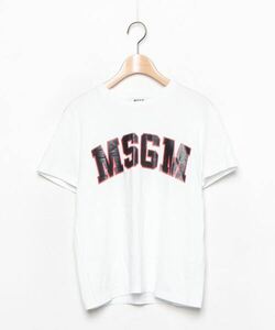 レディース 「MSGM」 半袖Tシャツ X-SMALL ホワイト