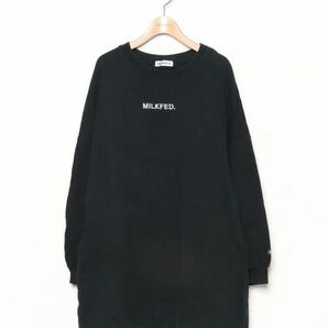 レディース 「MILKFED.」 長袖ワンピース ONE SIZE ブラックの画像1