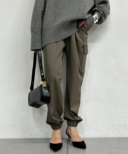 レディース 「Loungedress」 カーゴパンツ MEDIUM カーキ