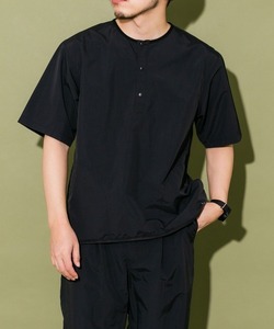 メンズ 「EKAL」 半袖シャツ「BURLAP OUTFITTERコラボ」 LARGE ブラック